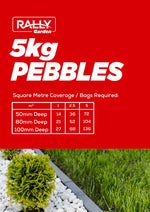Rally Pebbles 5kg - Multicolour (5-10mm) PEB05MC0510