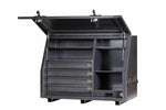 KA Boxes 4 Drawer 5 Shelves pullout Work Surface - Charcoal Grey KA1150D4CG