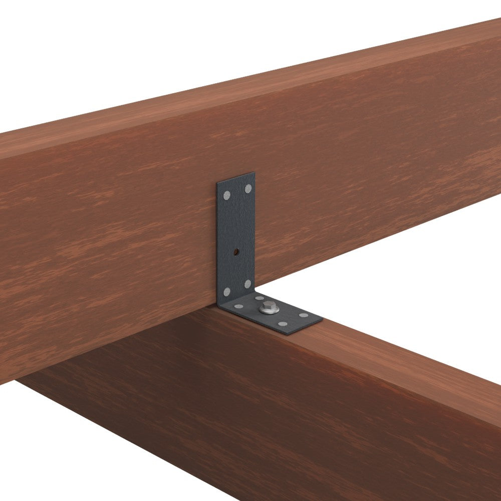 Vuetrade Blackout - Pergola Angle - 92 X 68 X 36 X 1.6 VTPA36BK