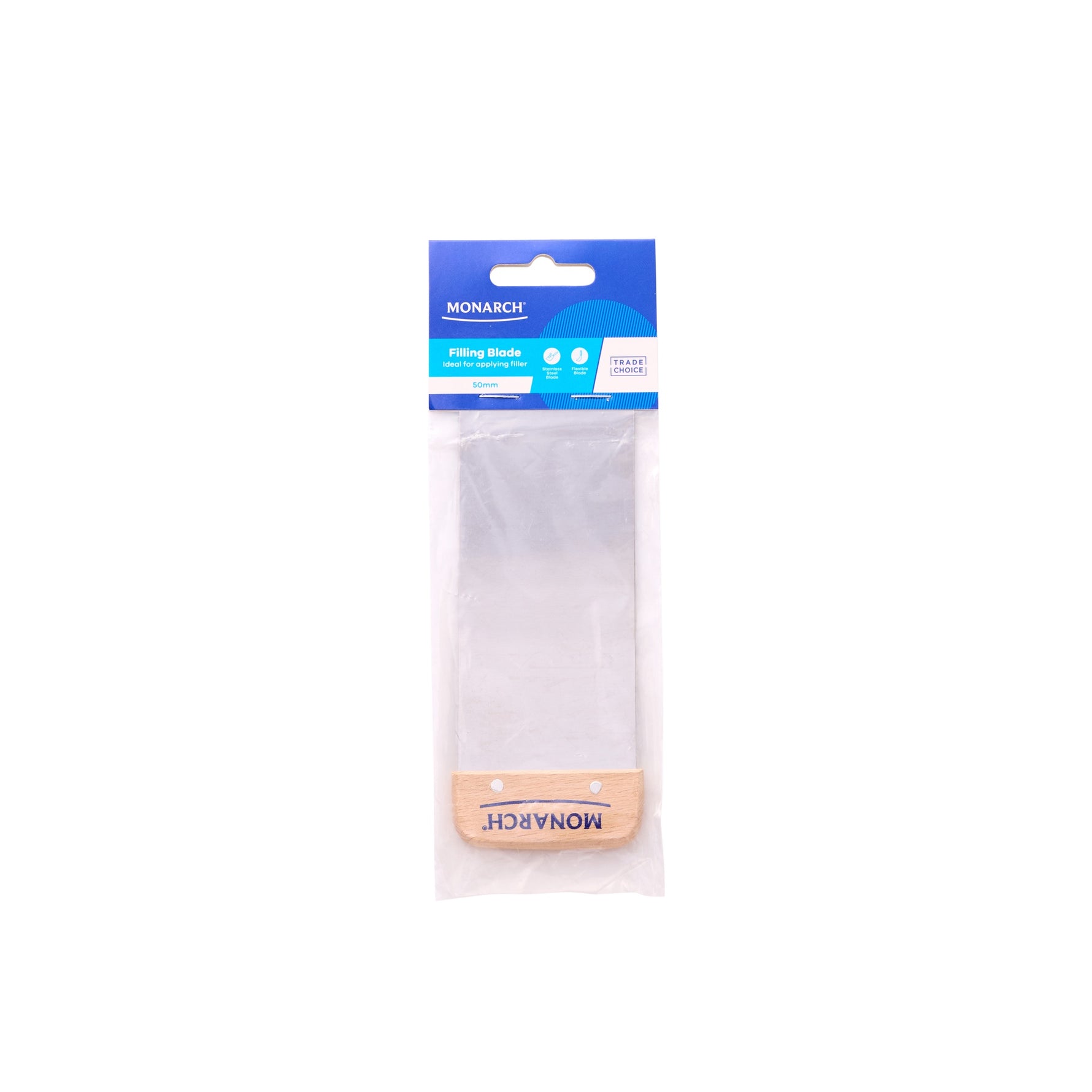 Monarch Timber Handle Filling Blade 50mm
