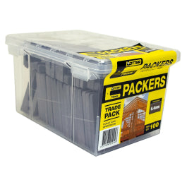 Otter PKR Window 6.4mmx75mm W/packer Box100 WPKR7564100
