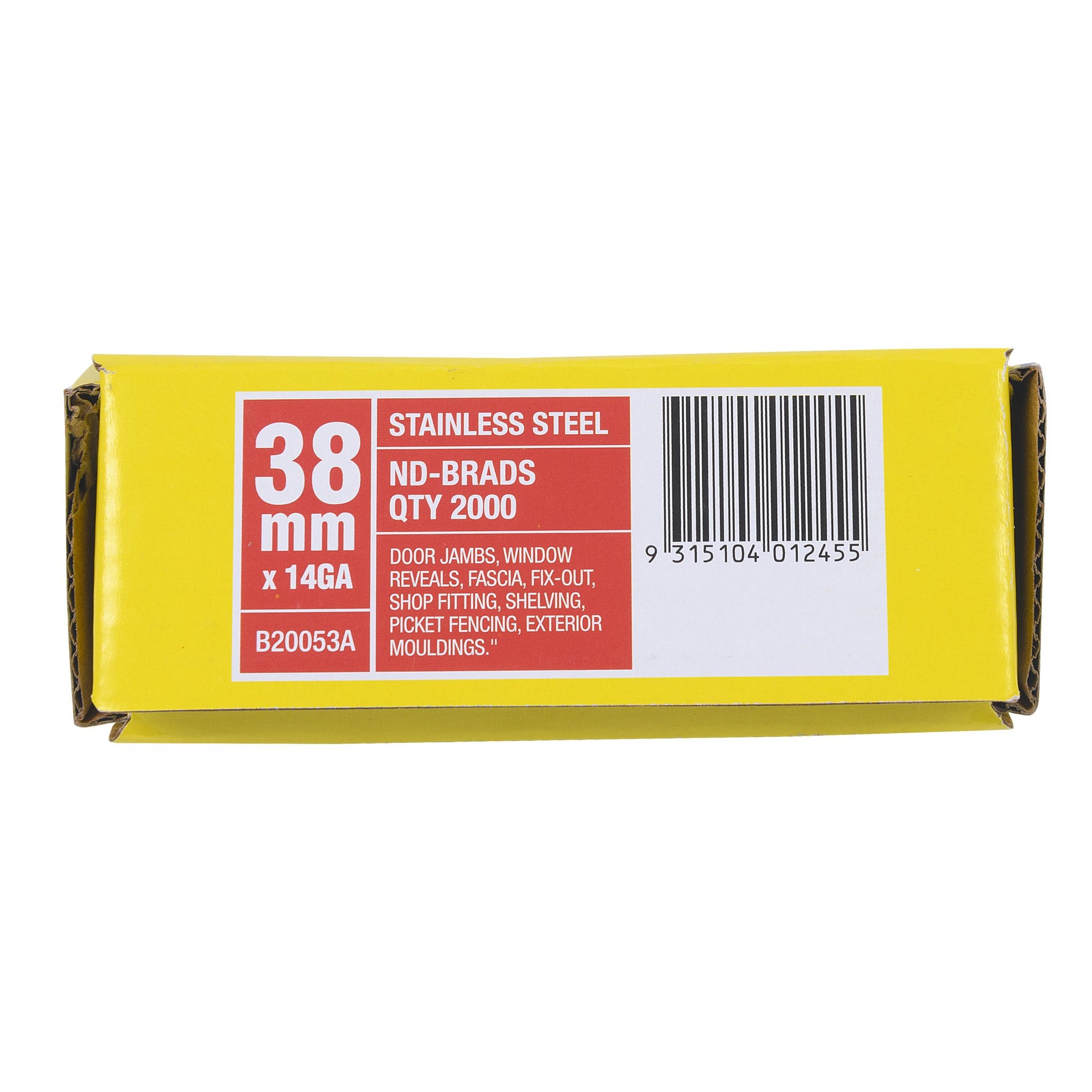 Paslode 38mm 2000 Pack Stainless Steel Collated Impulse Nail B20053A