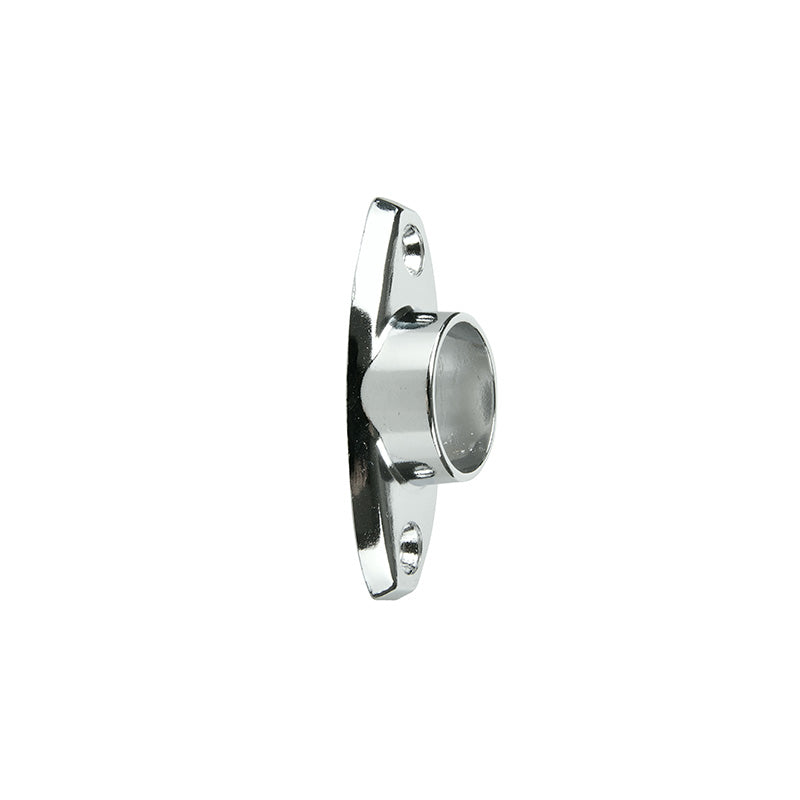 Romak Round Tube Cp 19Mm Flange Oval Base 87429