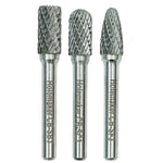 Holemaker Carbide Burr Set Blister Pack 3 Piece SB3 SC3 SF3 CB-SET-03