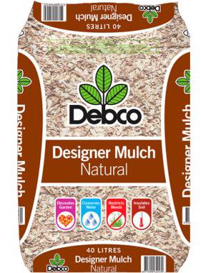 Debco Designer Mulch Natural 40 Litre 640139
