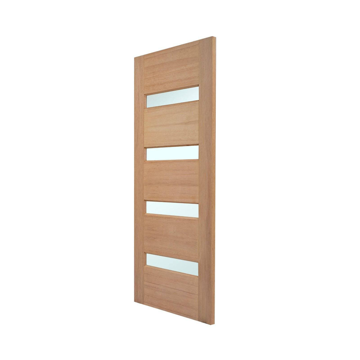 Excel Pacific 4LF Meranti Frosted External Door 2040 x 920 x 40 AC4LFMFED204092040