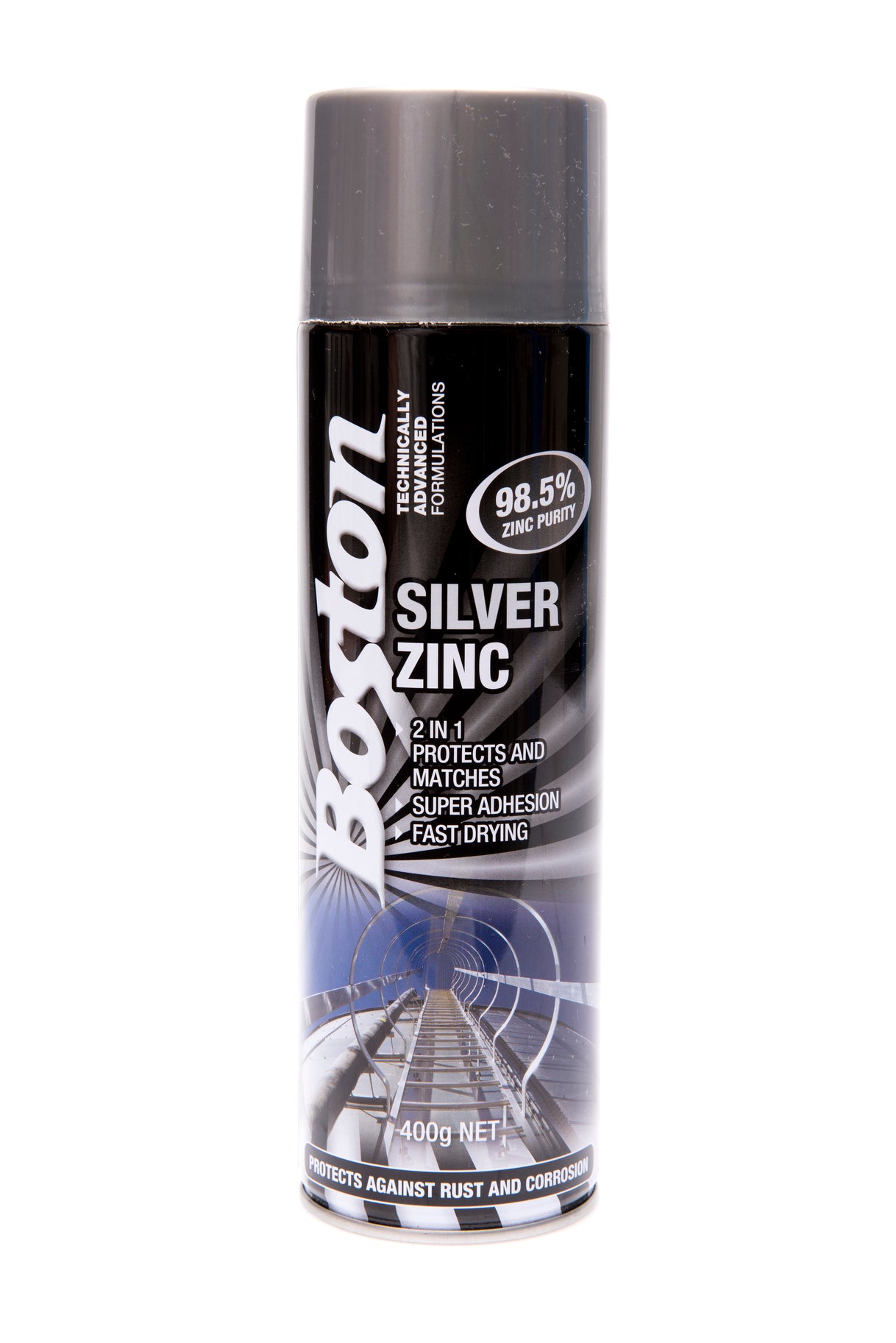 BOSTON Silver Zinc 2 in 1 400gm BT255