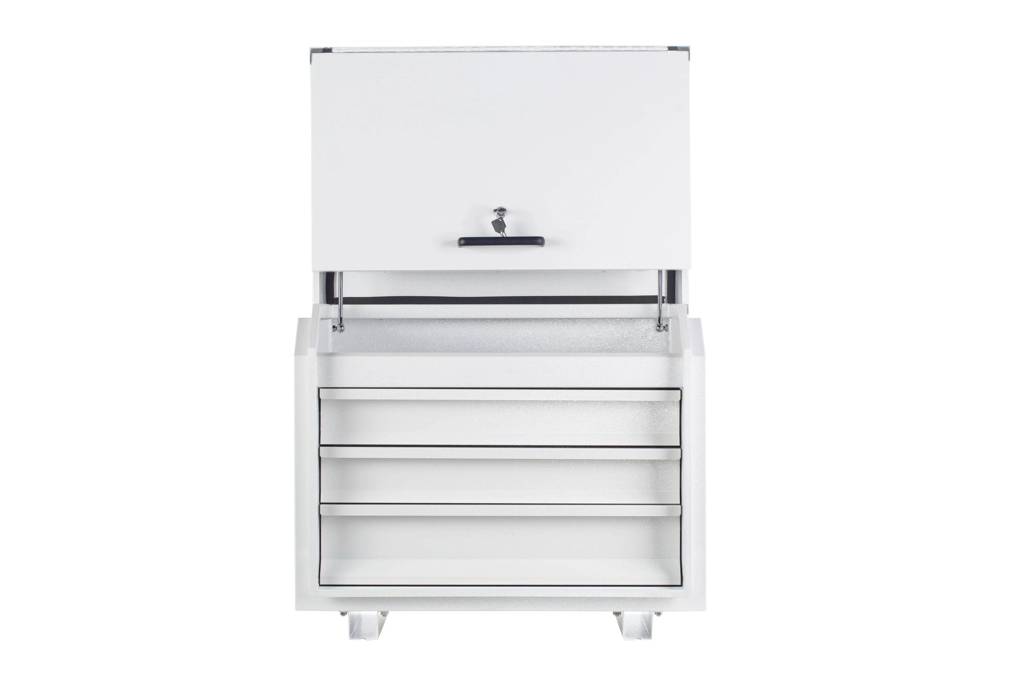 KA Boxes 3 Drawer Road Box - White