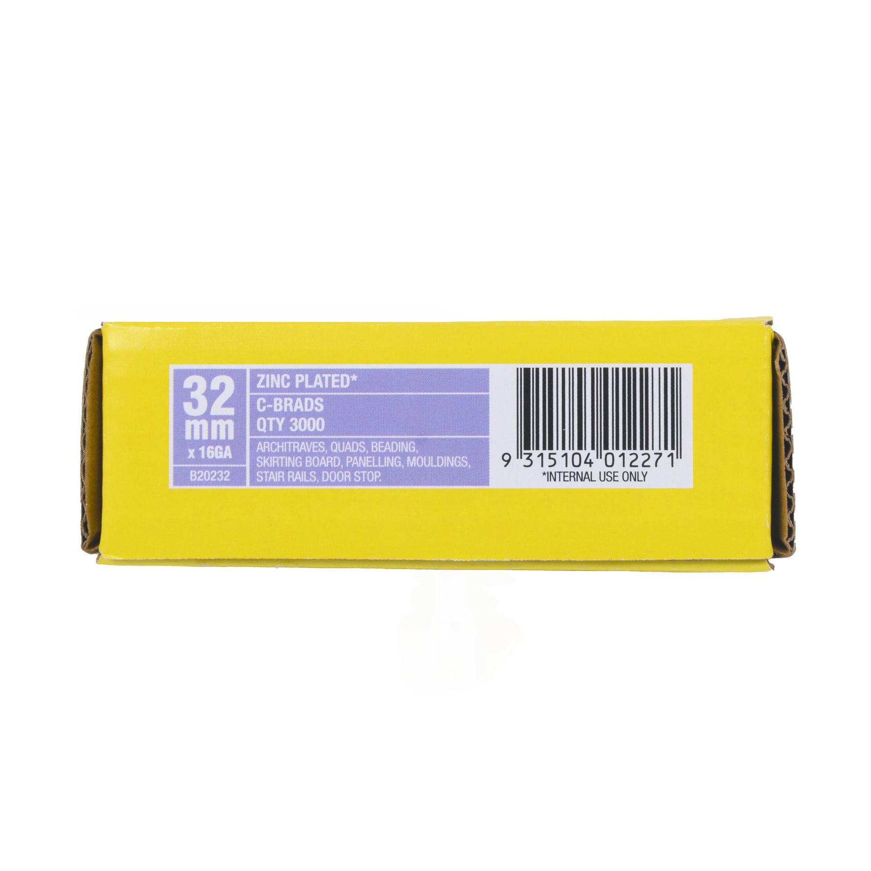 Paslode 32mm C Series Brads 3000 Pack B20232