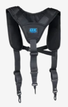 Ox Trade Padded Nylon/Leather Suspenders OX-T267301
