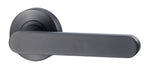 Lockwood Lever V3 Satin Gun Metal PVD Passage Set With Latch VIV1/V3GMPVD