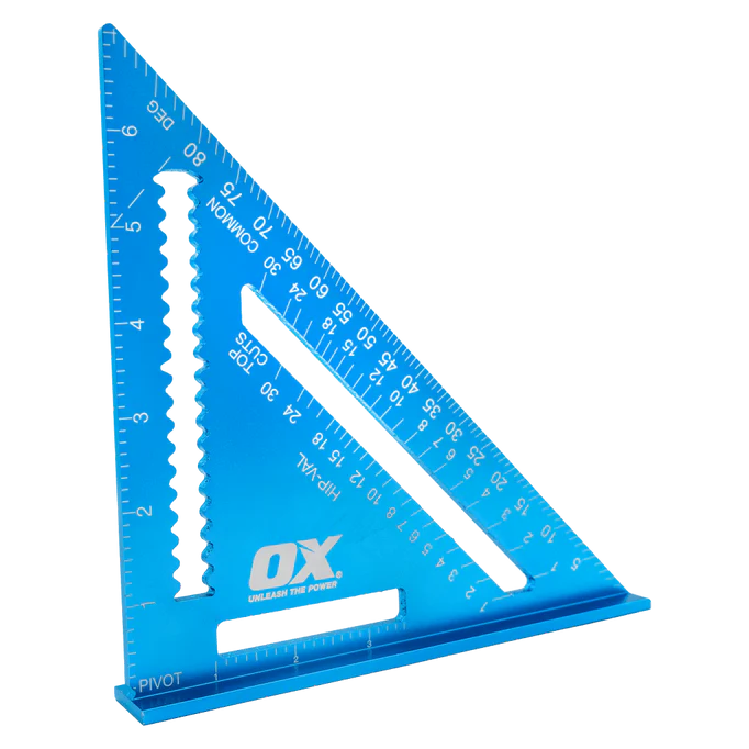 Ox Pro Aluminium Rafter Square | 7-Inch / 180mm OX-P506518