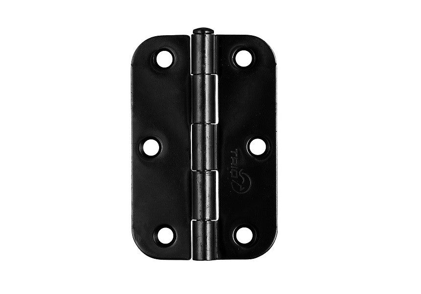 Trio Australia Butt Radius 89x60x1.6 Lp Bl bagged/screws PBTRB8916LPBL