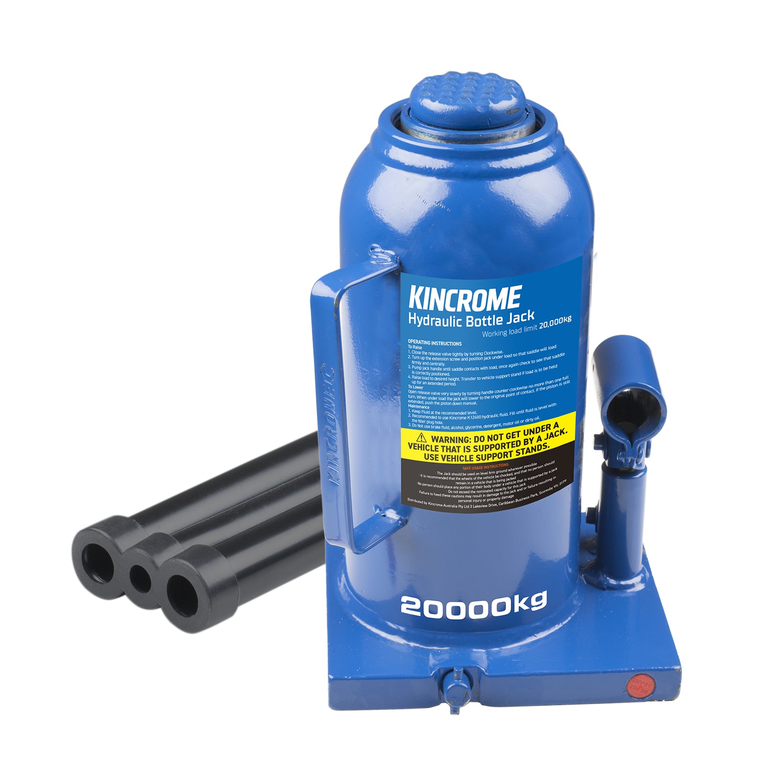 Kincrome Bottle Jack 20000Kg Welded K12157