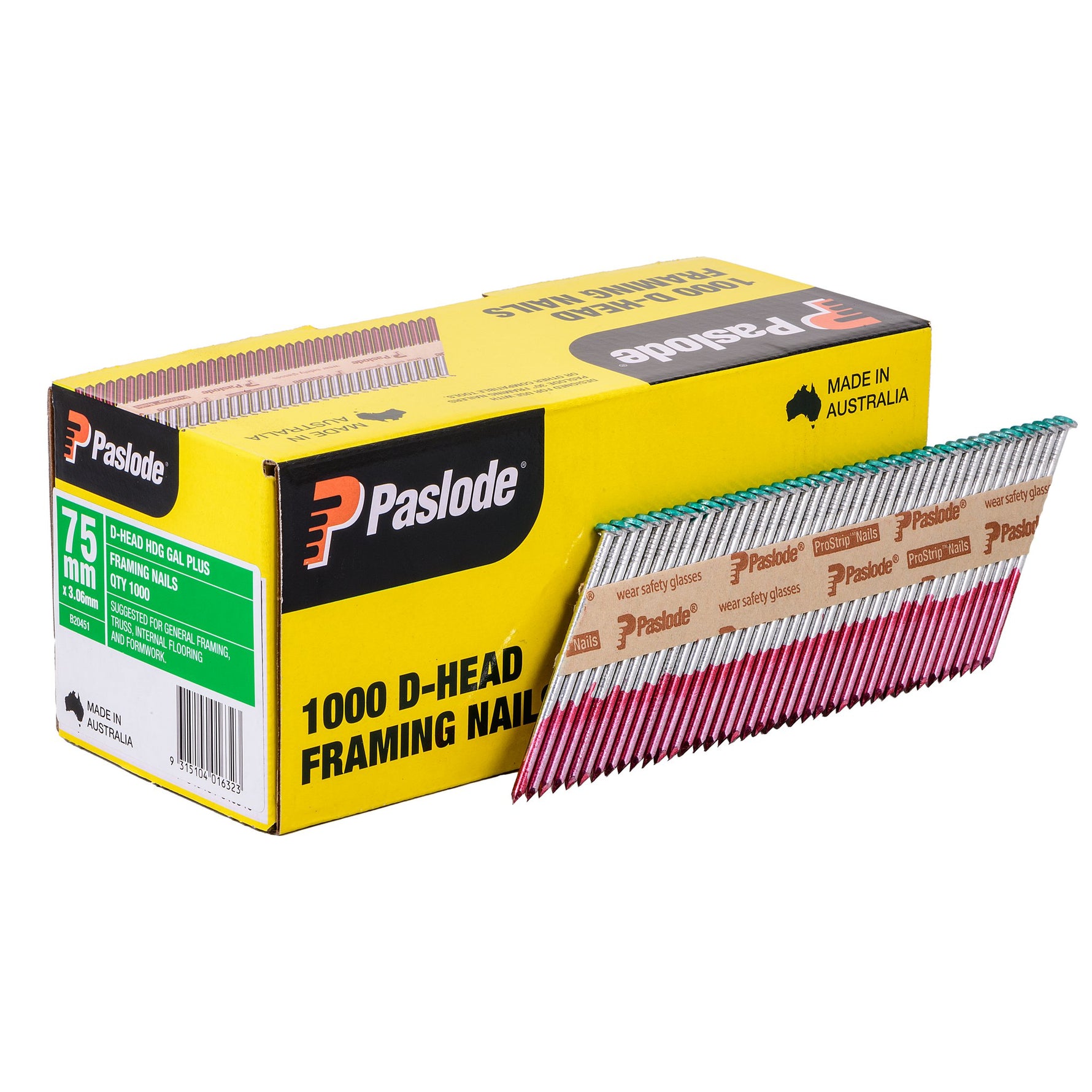 Paslode Jdn 1000 Nls, 75 X 3.06 Hdg
