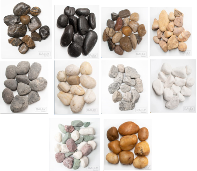 Rally Pebbles 20kg - Multicolour (20-30mm) PEB20MC2030