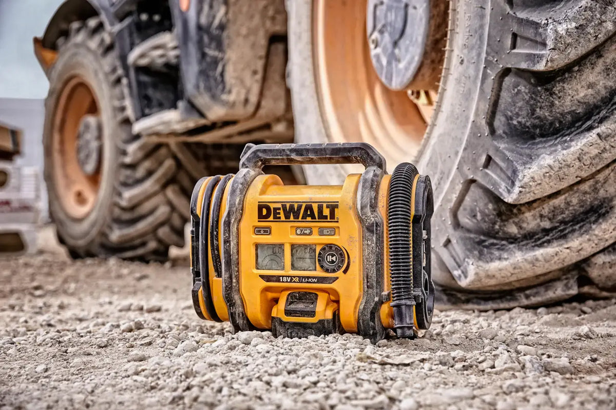 DeWalt 18V XR Li-ion Cordless Triple Source Tyre Inflator - Skin Only DCC018N-XJ