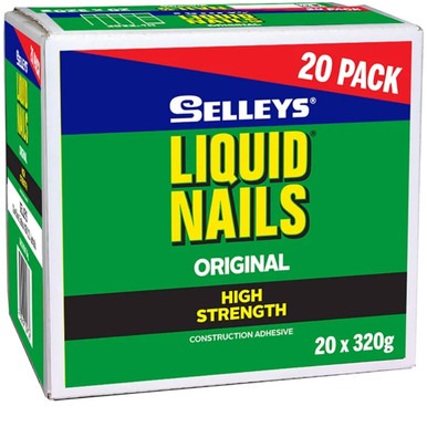 Selleys Liquid Nails 320g 20Pk 103477