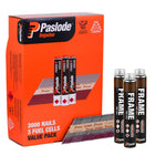 Paslode 90 x 3.15mm Bright Impulse D Head Nail With Fuel - 3000 Pack B20550V