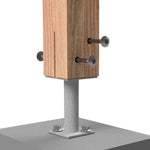 Vuetrade Post Support - Centre Blade 125mm VBLPS125