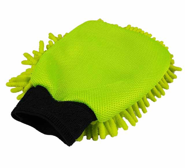 Master Detailer Microfibre Noodle Wash Mitt & Mesh Pad AKCTA126