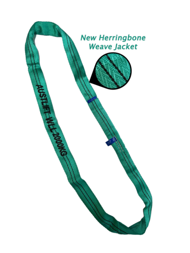 Austlift Durabone Round Sling 2T Green 2m 900220H