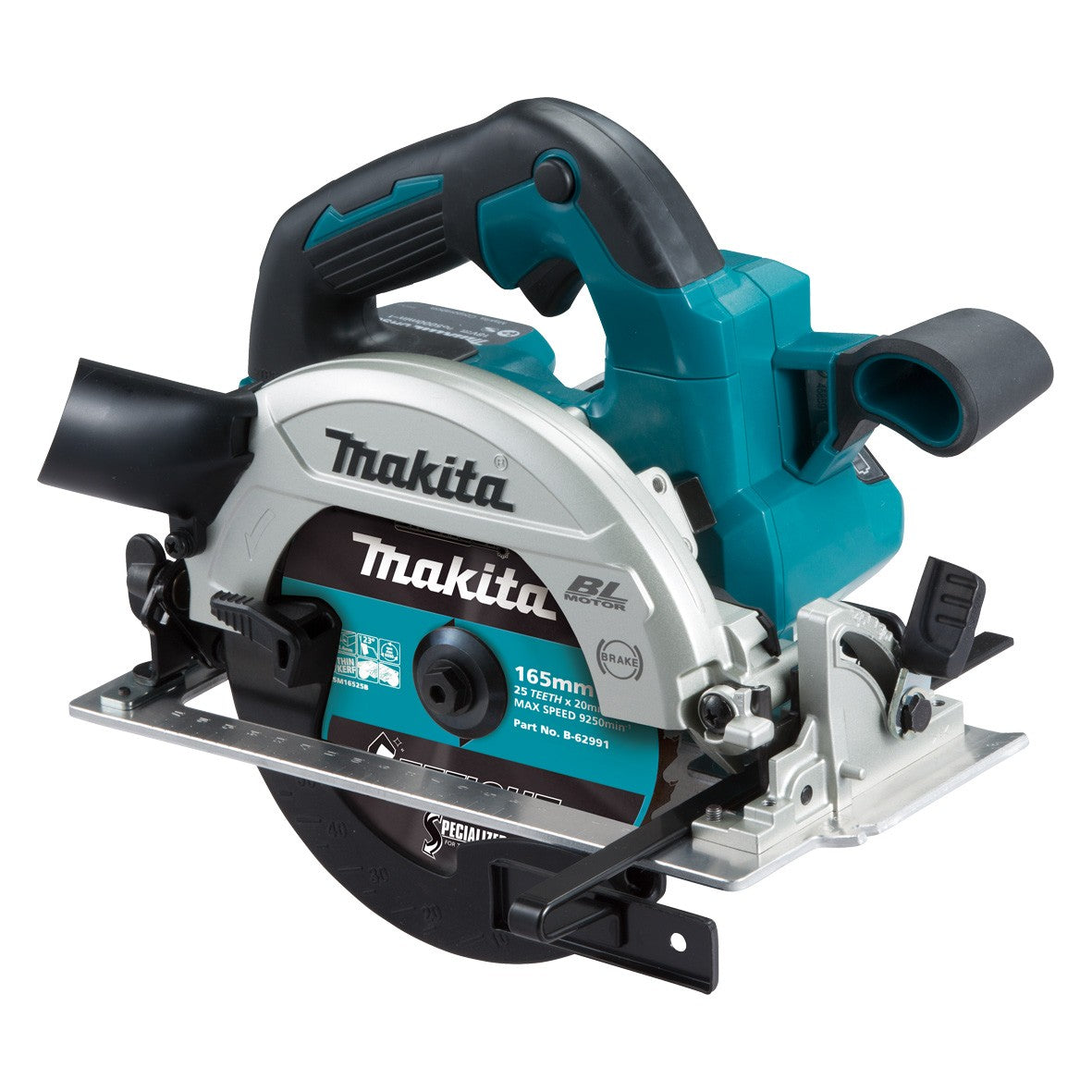 Makita 18V Brushless 165mm Circular Saw Right-hand Blade Skin DHS660Z