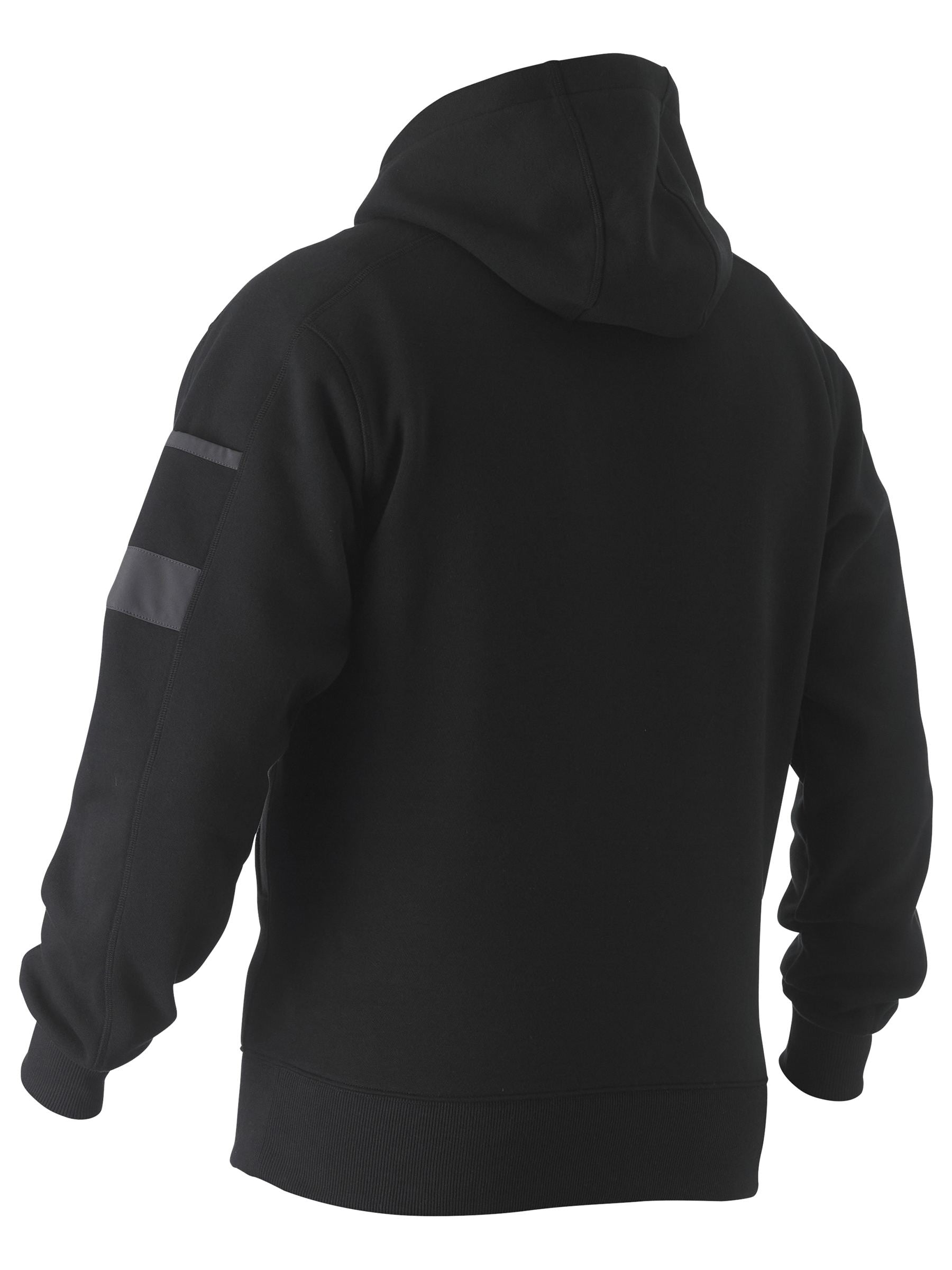 Bisley Workwear BK6724 Men's Black Xl Work Fleece Hoodie