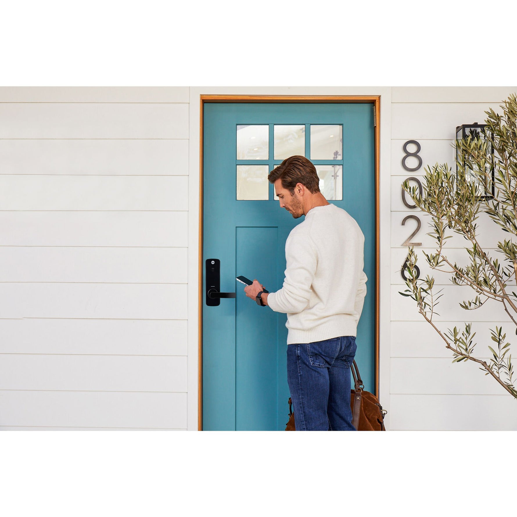 Yale Unity Entrance Matt Black YUR/DEL/1/MBK