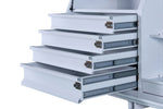 KA Boxes 4 Drawers 5 Shelves pullout Work Surface - White AL1360D4