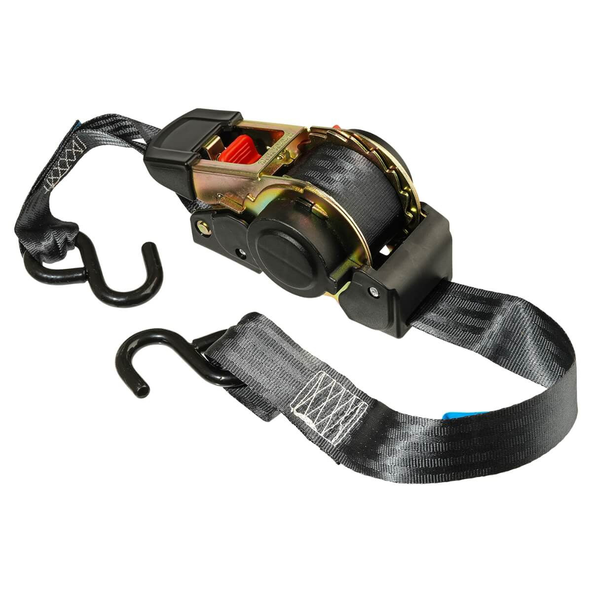 Monkey Grip Retractable Ratchet Tie Down 4m x 38mm Heavy Duty 500kg ARTD3840-1