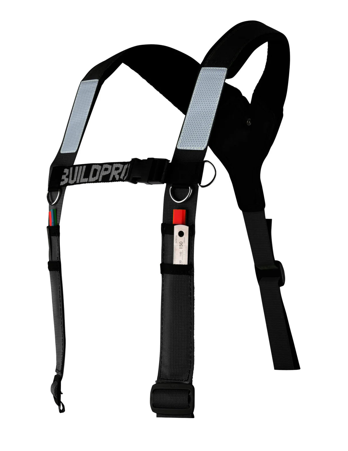 Buildpro Shoulder Brace Adjustable Padded Black LBHAB