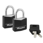 Master Lock Padlock Master Brass 20MM 4PK 120QAU
