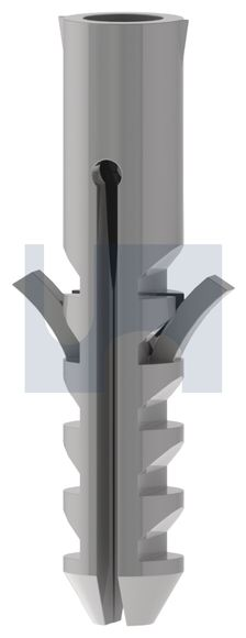 Hobson Wall Plug Nyl Uni Grey: 5 X 25 Pack of 1000 FSMWPNUG05