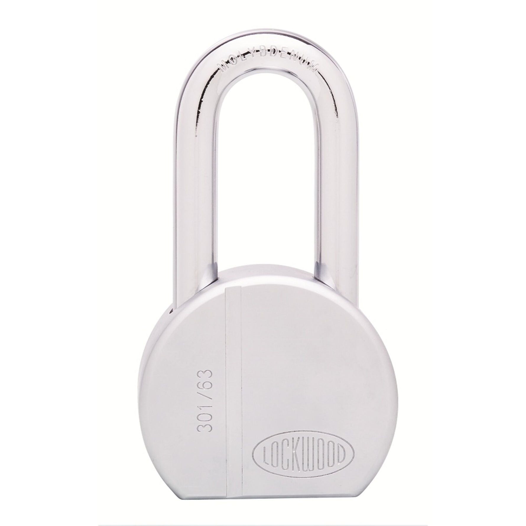 Lockwood 301 63mm Steel Body Padlock 48mm Moly Steel 11mm Diameter Shackle NDP 301/63/154/NDP