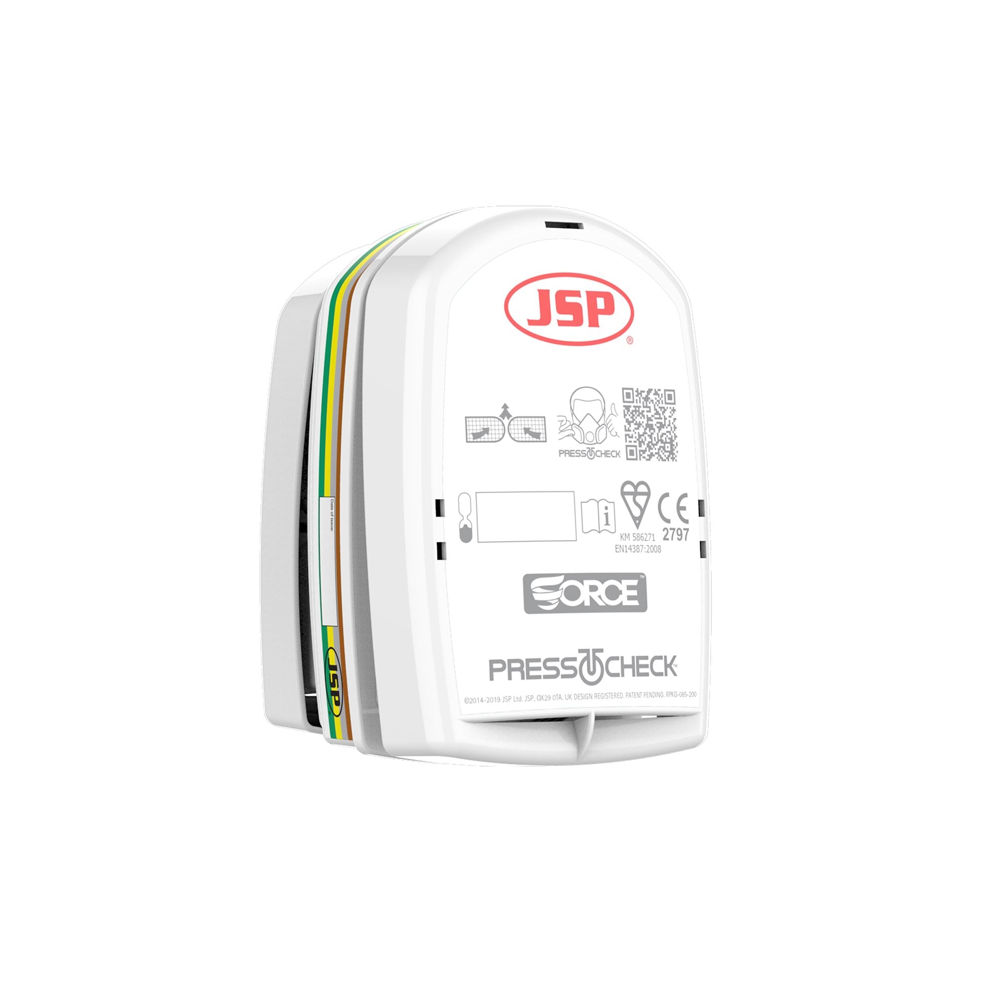 Jsp Safety White Press To Check P3 Dust Filters - 1 pair