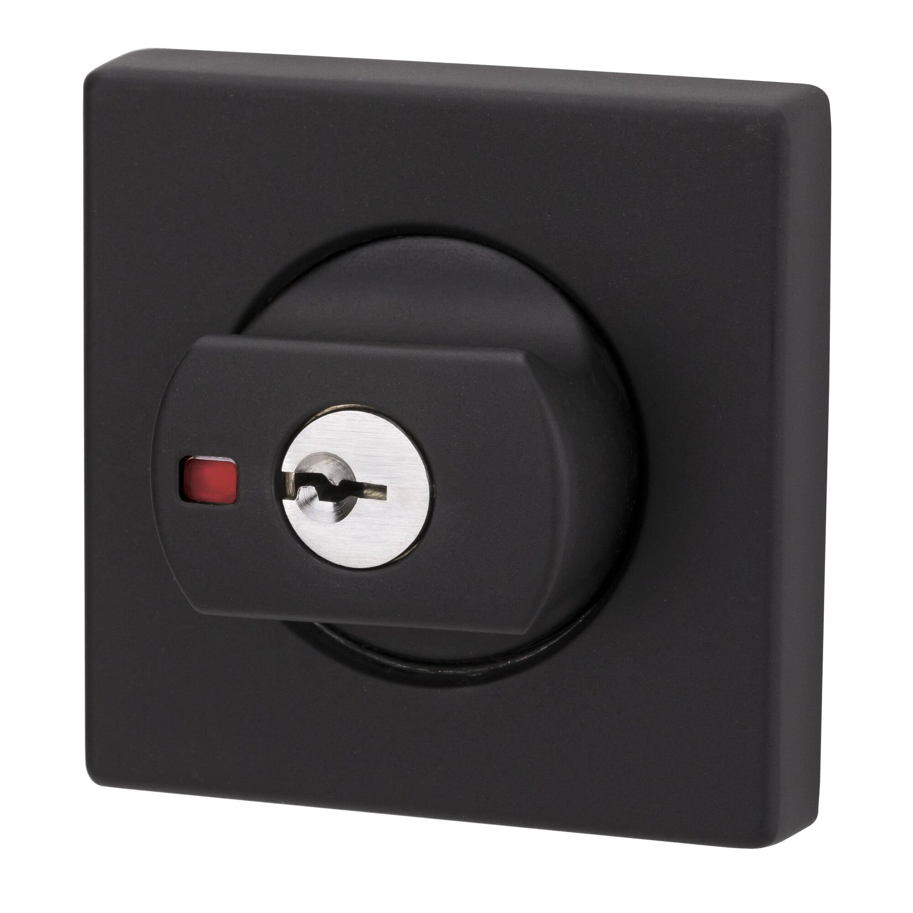 Lockwood Paradigm Deadbolt Square Rose Matt Black Universal Pack 005/B2MBKDP