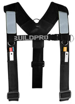 Buildpro Shoulder Brace Adjustable Padded Black LBHAB