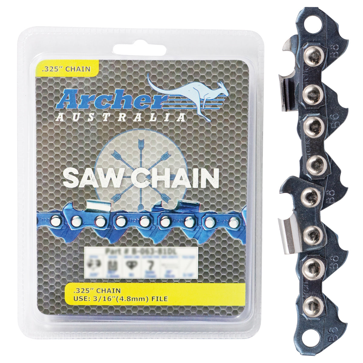 Chain Loop Semi Chisel - .325“, .063”, 62Dl B-063-62DL