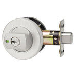 Lockwood Paradigm Deadbolt Round Rose Satin Chrome Universal Pack 005/B1LSCDP