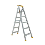 Gorilla DM006-PRO Pro-Lite 6 Step Dual Purpose Aluminium Ladder (1.75 - 3.13M) 150kg Industrial