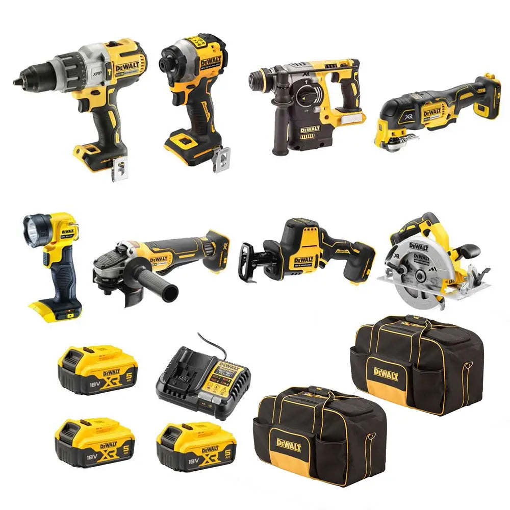 Dewalt 18V XR 8 Piece KIT DCZ801P3-XE