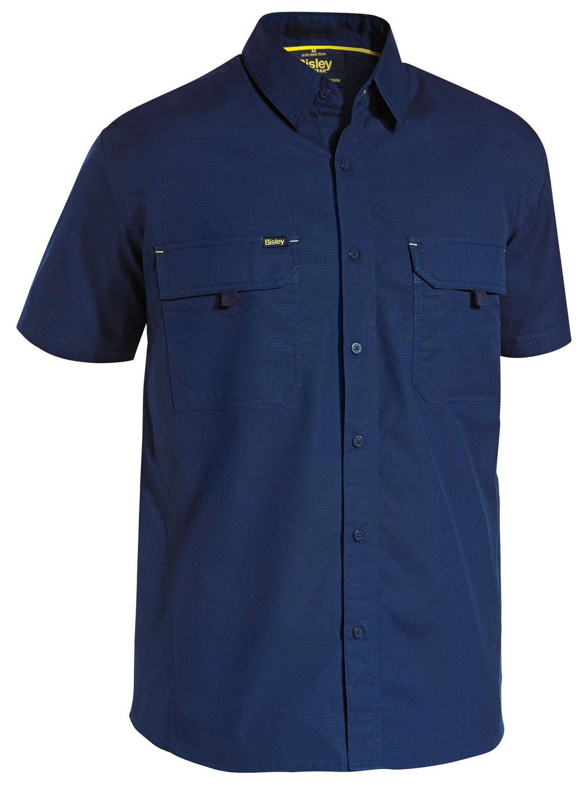 Bisley Workwear BS1414 Men's Navy M X Airflow™ Ripstop Shirt BS1414_BPCTM