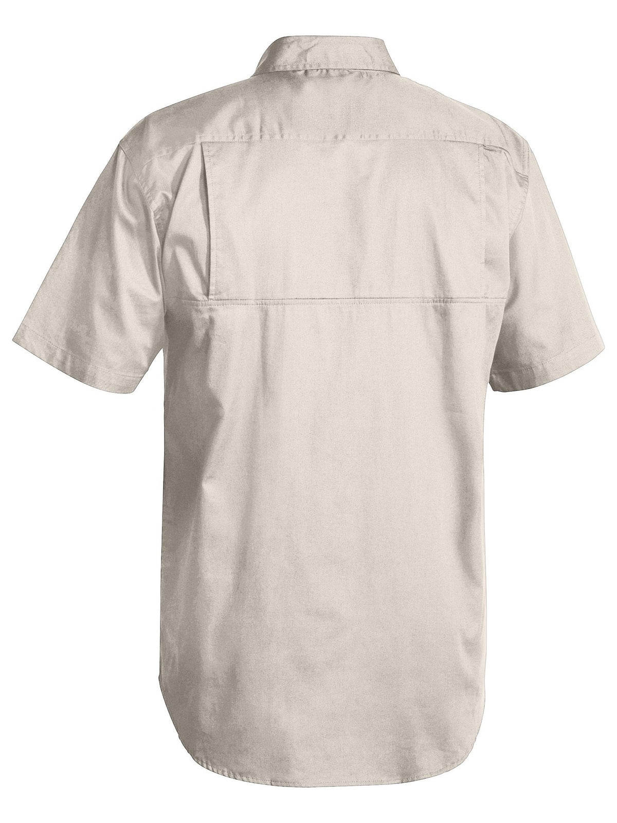 Bisley Workwear BS1893 Men's Sand 4XL Cool Lightweight Drill Shirt BS1893_BSAN4XL