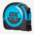 Ox Trade Compact Tape Measure - 8M OX-T509308