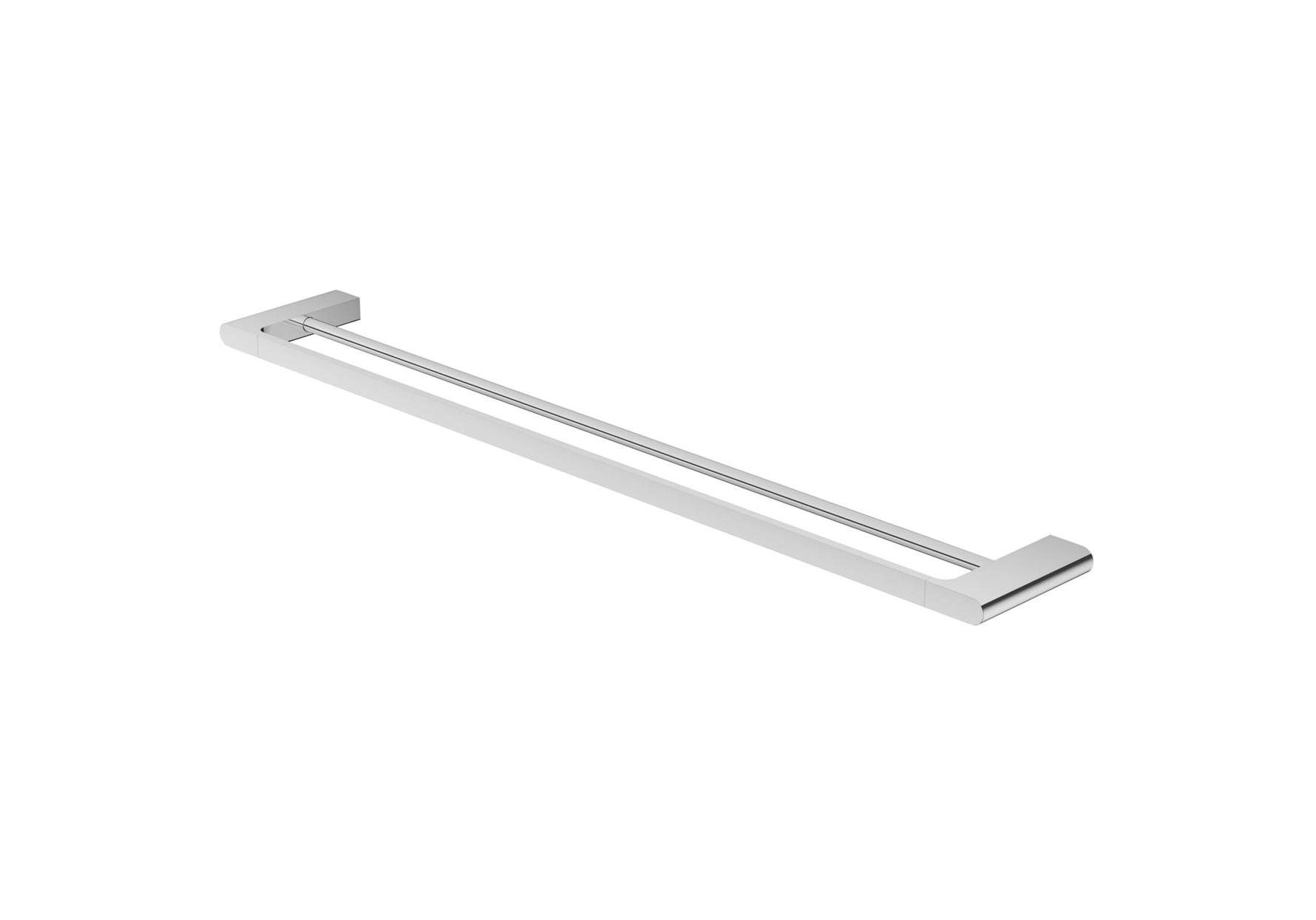 Interbath Vesi Double Towel Rail 80cm Cp 25004CP
