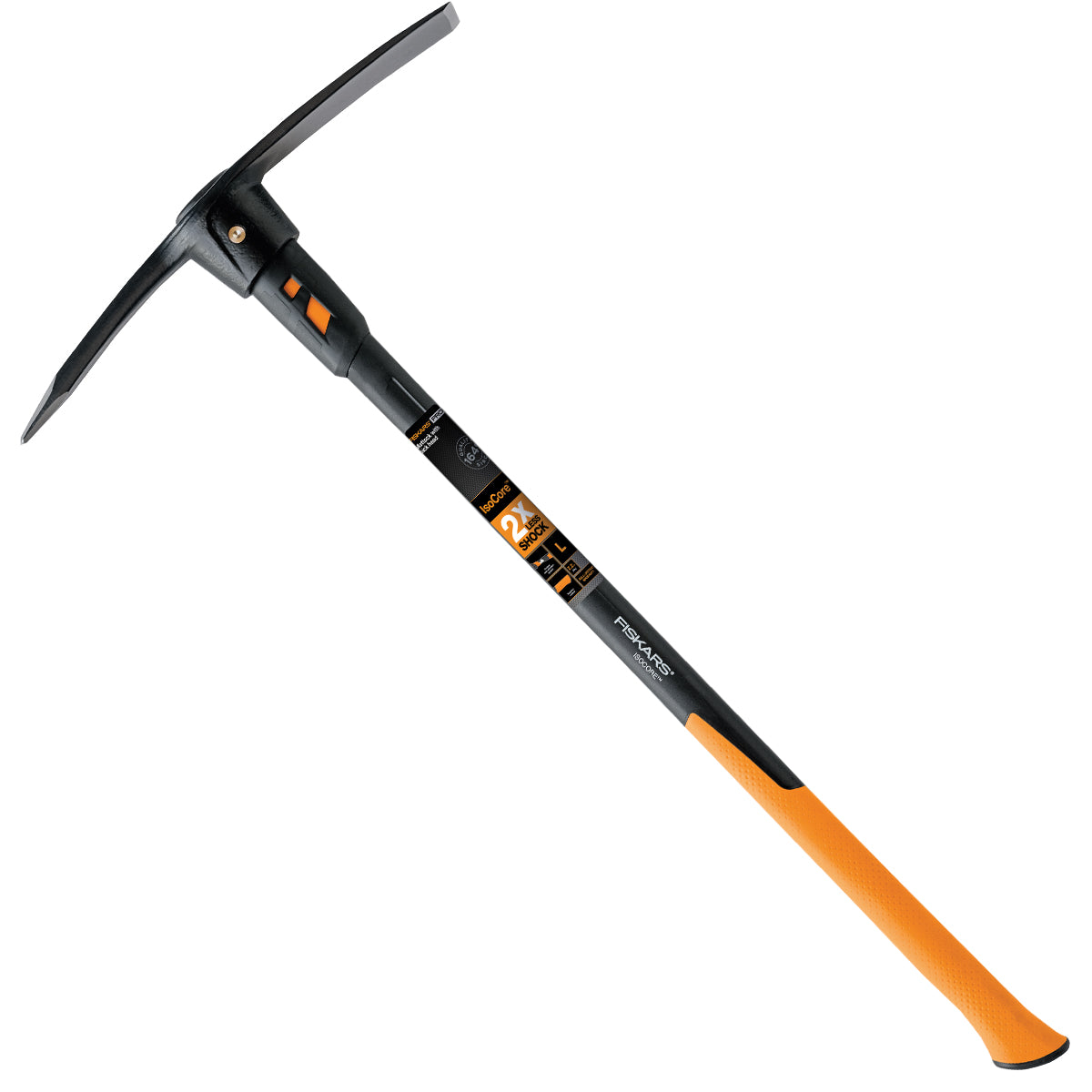 Fiskars - Fiskars Pro Isocore Mattock With Pick Head JM1519