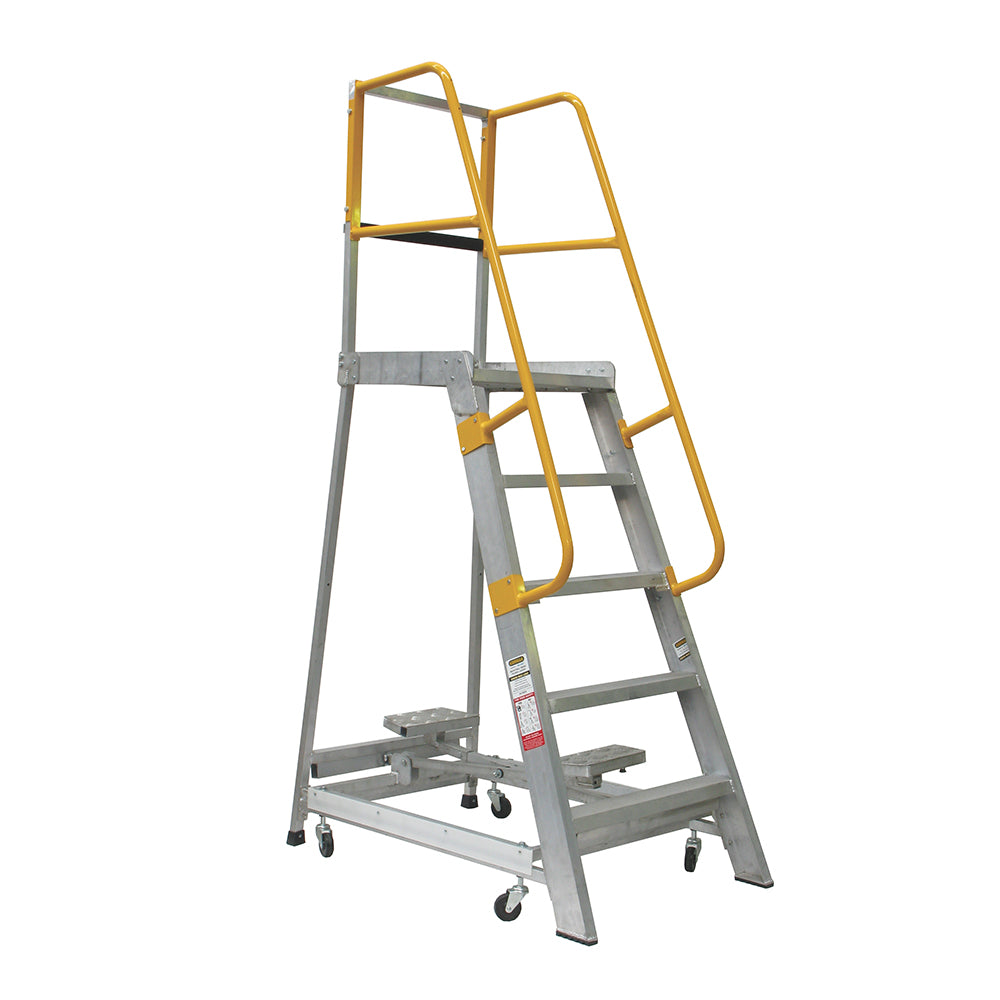 Gorilla GOP05 Order Picking Ladder 1.5M (5ft) Aluminium 200kg Industrial