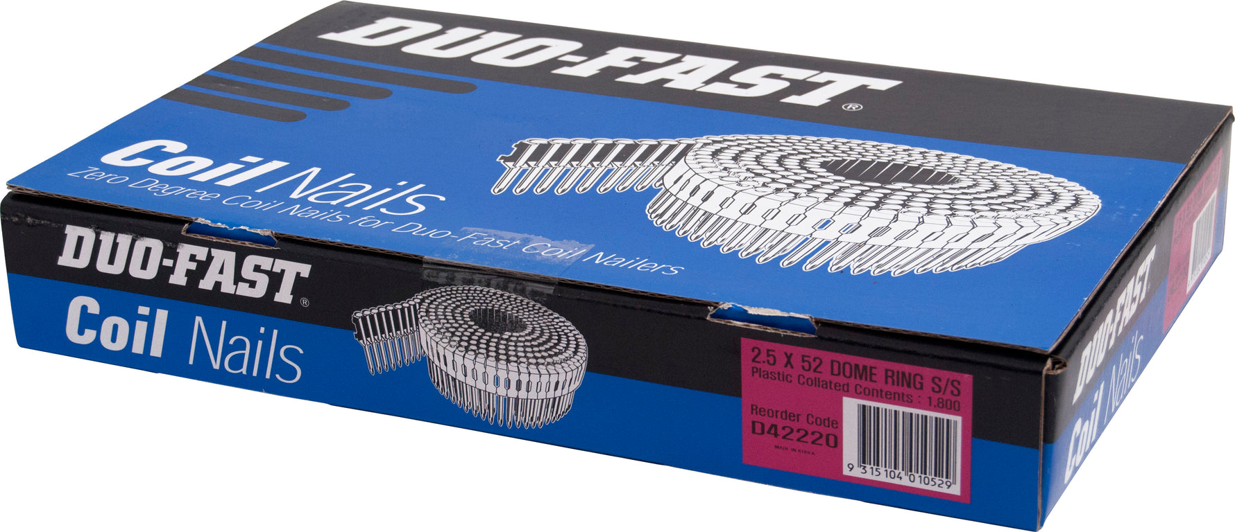 Paslode Duo Coil 2.5 X 52 R Ss Dome