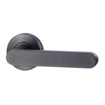 Lockwood Lever V3 Satin Gun Metal PVD Passage Set With Latch VIV1/V3GMPVD